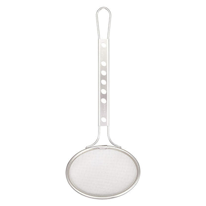 Shinetsu Works Japan Round Stainless Steel Mesh Oil Skimmer 12Cm Fine