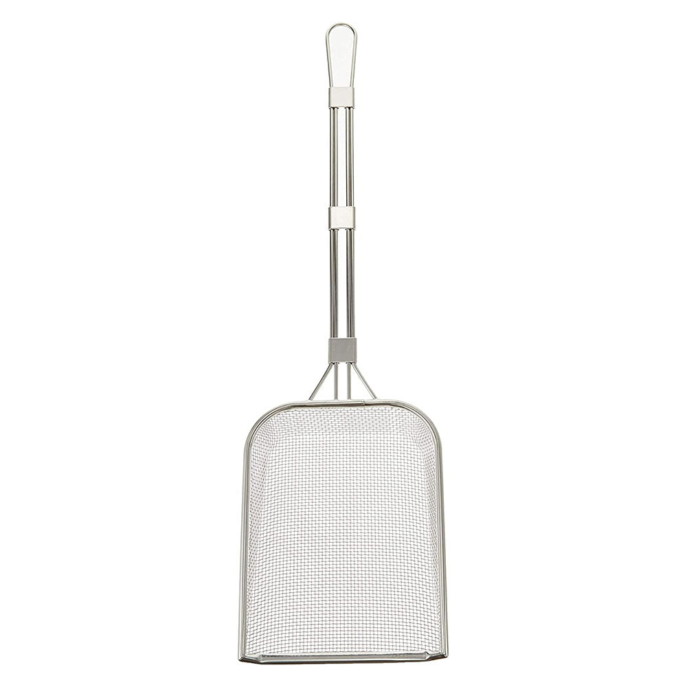 Shinetsu Works Square Stainless Steel Oil Strainer Medium - Made In Japan