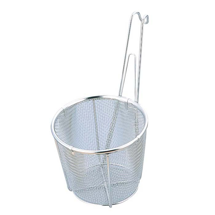 Shinetsu Works Japan Stainless Steel Tebo Noodle Strainer 150Mm 8 Mesh Flat Bottomed