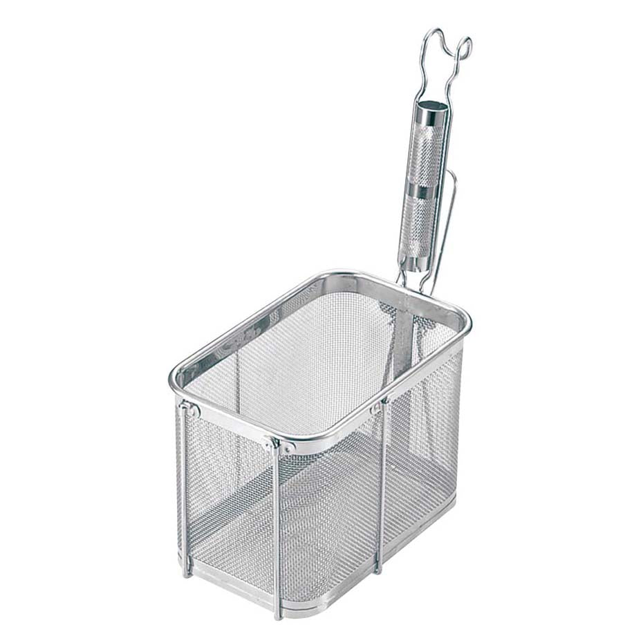 Shin-Etsu Tebo Deep Square Noodle Strainer With Stainless Handle