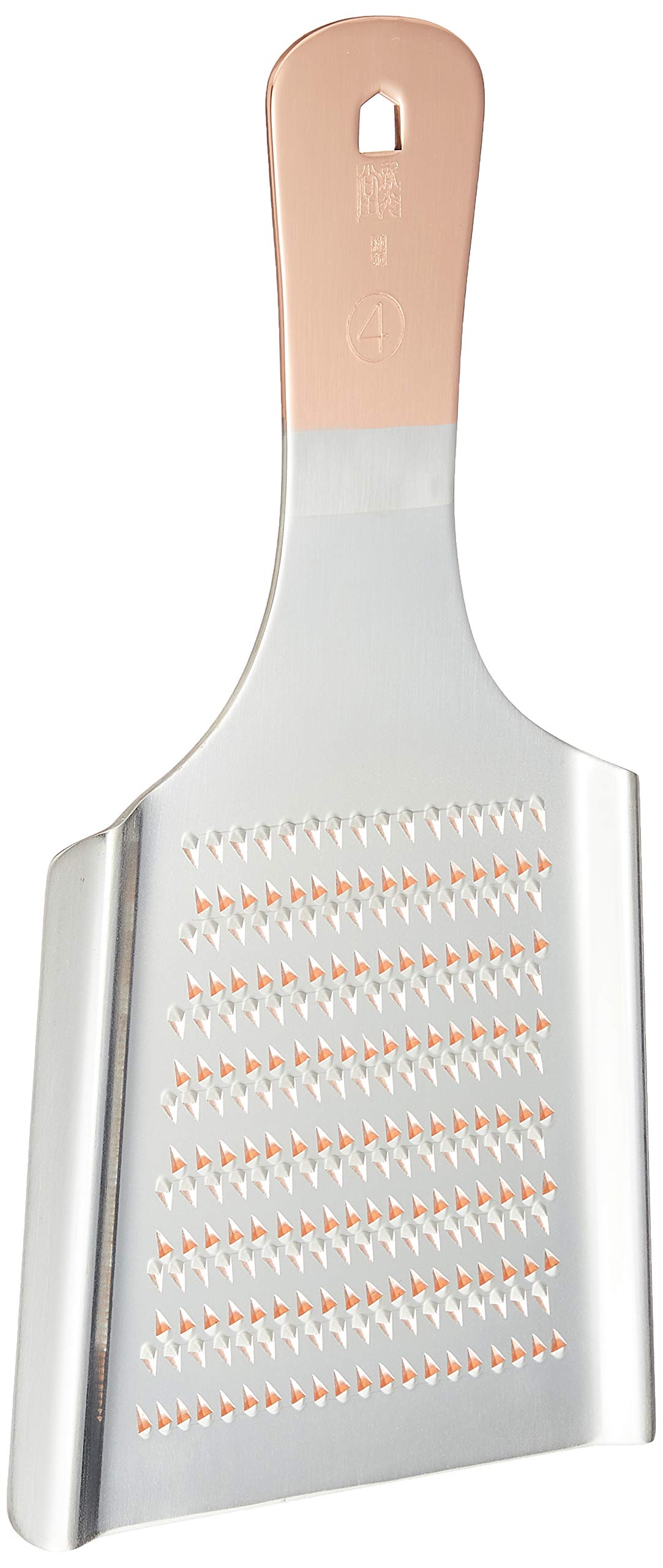 Sinkoukinzoku Handmade Double Sided Grater No. 4 Onkochishin 0-4 Pure Copper Japan 22.5X12Cm
