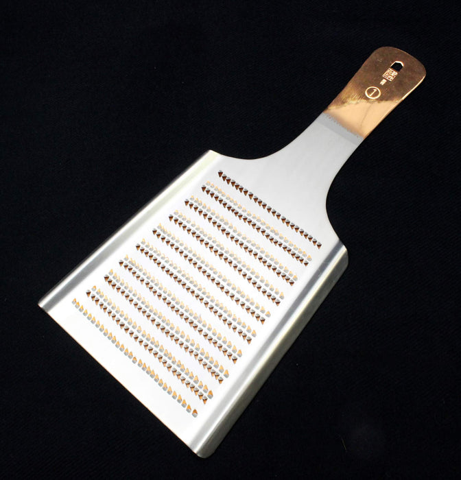 Handmade Double Sided Grater No.1 By Sinkoukinzoku - Japan - Gift Wrapped