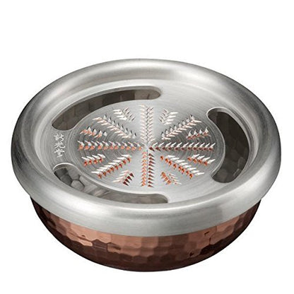 Sinkoukinzoku Onkochishin Pure Copper 8Cm Grater Japan Hmo-8
