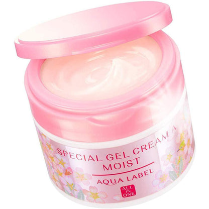 Shiseido Aqualabel Sakura Cherry Blossom Gel Moisturizer Cream 90g