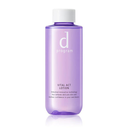 SHISEIDO dprogram VITAL ACT LOTION MB REFILL 125ml