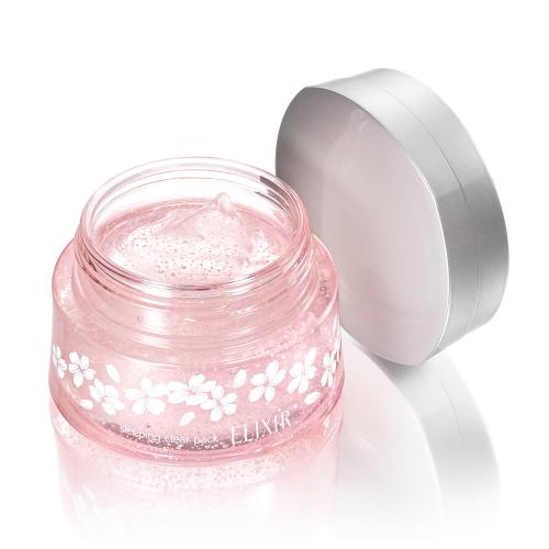 Shiseido Elixir Superieur Sleeping Gel Pack Sakura Scent 105g Limited-