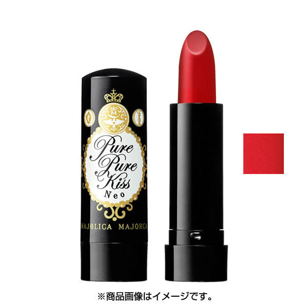 Shiseido Majolica Majorca Pure Kiss Neo Rd401 Shear 2.3g - Japanese Cream Lipstick