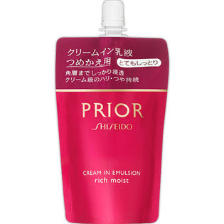 Shiseido Prior Cream In Emulsion Rich Moist 100ml Refill