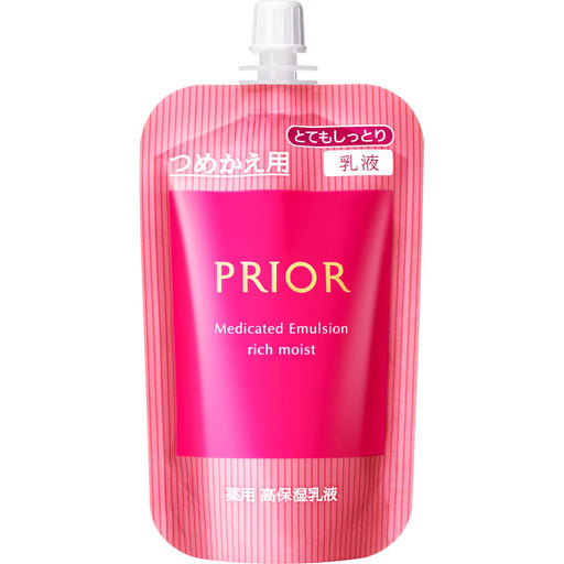 Shiseido Prior Medicated High Moisturizing Emulsion Refill 100ml 2 Types