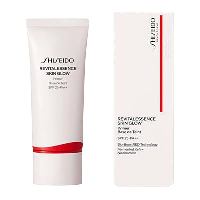 Shiseido Skin Glow Primer SPF25 PA++ - Makeup Base and Serum Essence