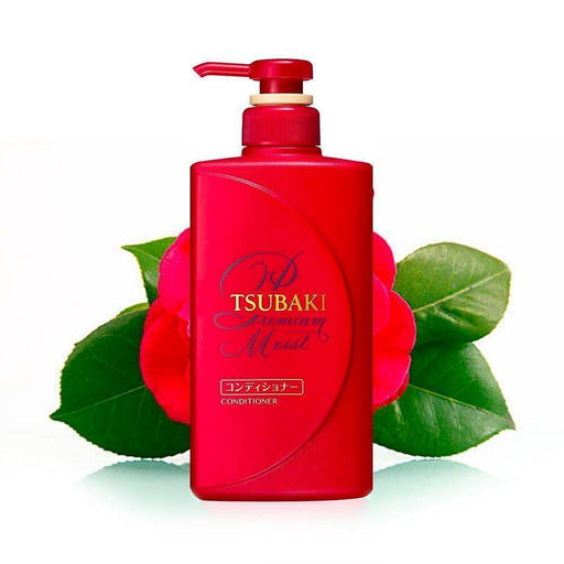 Shiseido Tsubaki Conditioner Premium Moist 490ml Japan With Love