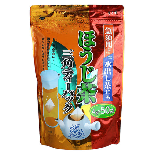 Shou Lao Yuan Juroen Hojicha Triangle Tea Pack 4g x 50 Bags Japan With Love