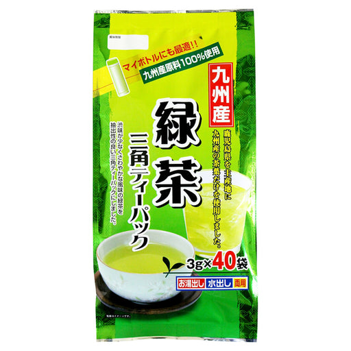 Shou Lao Yuan Juroen Kyushu Green Tea Triangle Pack 3g x 40 Bags Japan With Love