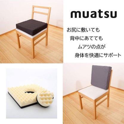 Showa-Nishikawa Muatsu Cushion 2 Form 01 Japan 7X40X40M 40Sq Brown