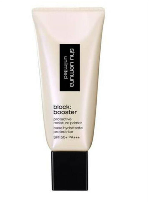 Shu Uemura Unlimited Block Booster SPF50+ PA+++ Apricot Beige 30ml - UV Protection Products