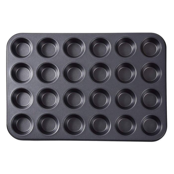 Soratobu Frying Pan Silicon Processed Muffin Top Plate Japan (24 Mini Muffin Molds)