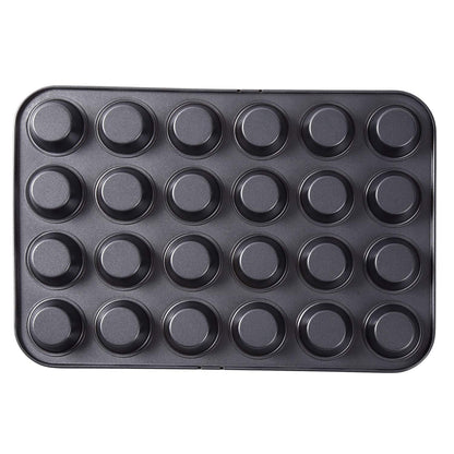 Soratobu Frying Pan Silicon Processed Muffin Top Plate Japan (24 Mini Muffin Molds)