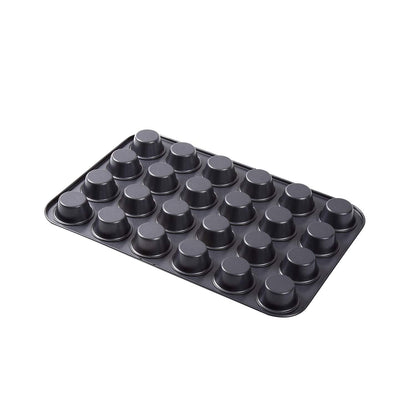Soratobu Frying Pan Silicon Processed Muffin Top Plate Japan (24 Mini Muffin Molds)