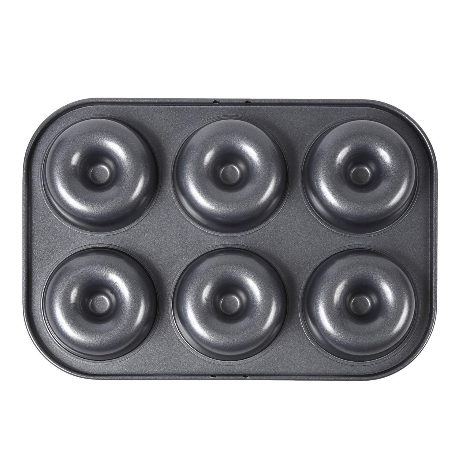 Soratobu Frying Pan Japan Silicone Treated 6P Steel Non-Stick Baked Donut Mold