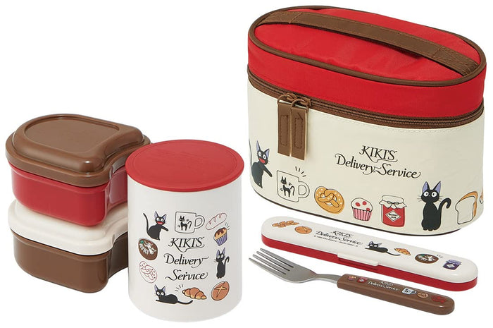 Skater Japan Antibacterial Thermal Lunch Box Lunch Jar Kiki'S Delivery Service Bakery Ghibli 560Ml