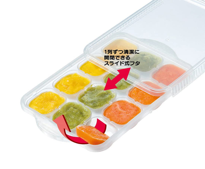 Skater Japan Baby Food Storage Container Frozen Tray 12 Blocks Trmr12N-A