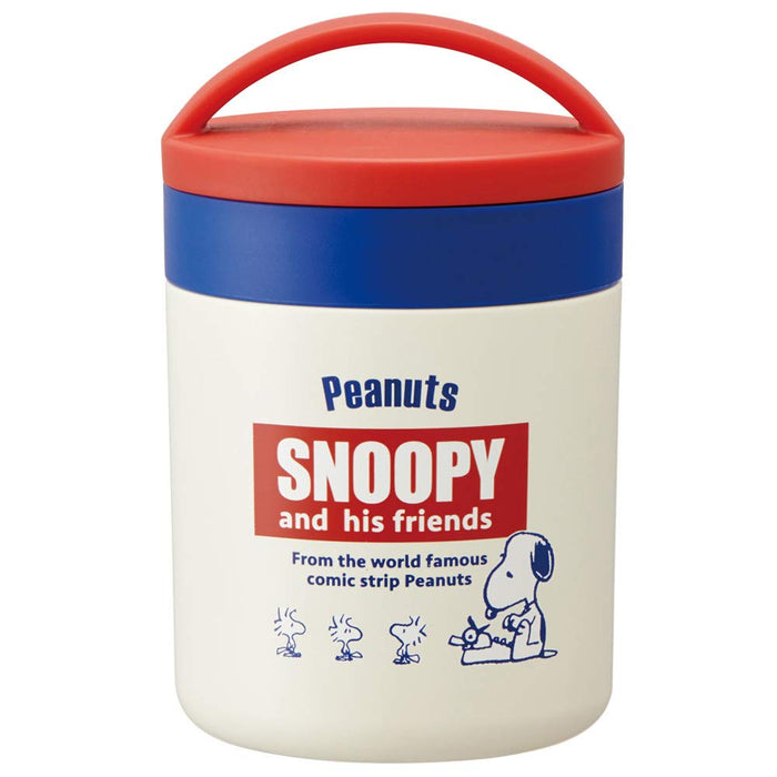 Skater Japan Cold Insulated Soup Jar 300Ml Snoopy Retro Peanuts
