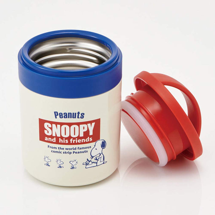 Skater Japan Cold Insulated Soup Jar 300Ml Snoopy Retro Peanuts