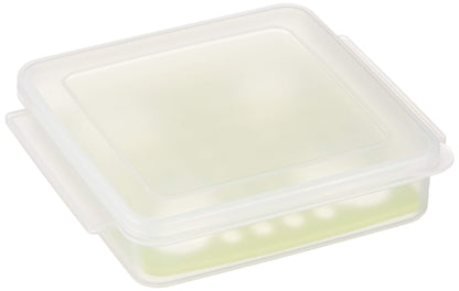 Skater Japan Cheese Storage Container Green Fkh1