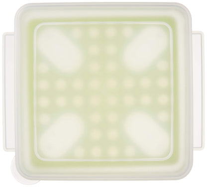 Skater Japan Cheese Storage Container Green Fkh1