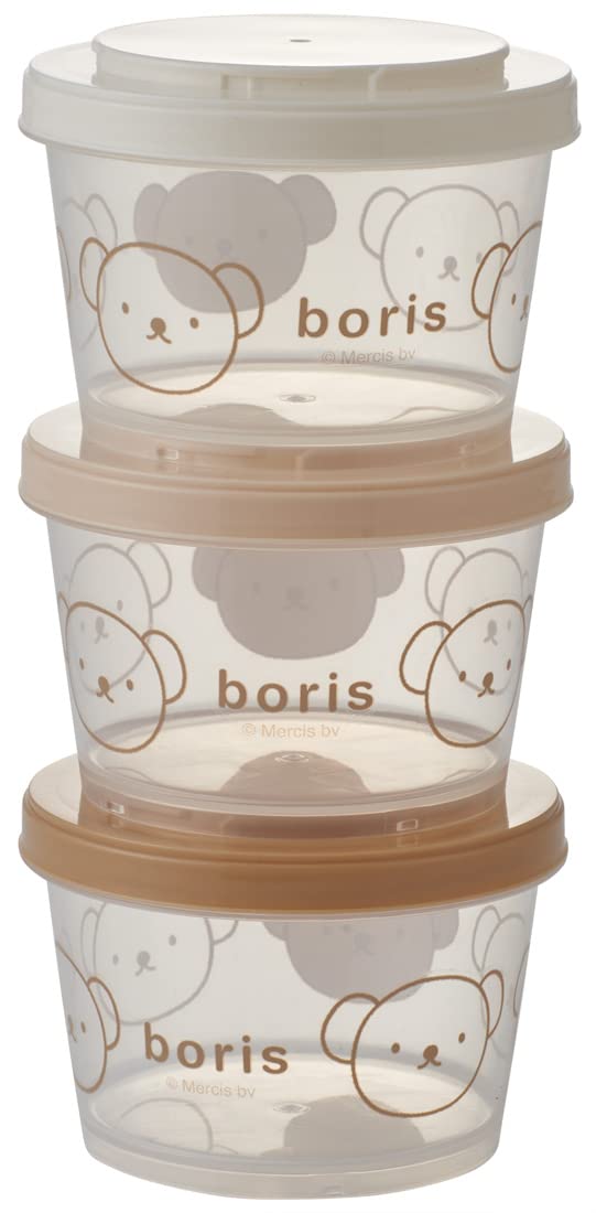 Skater Sij3-A 3-Piece 240Ml Japan Side Dish Storage Container Set - Bo