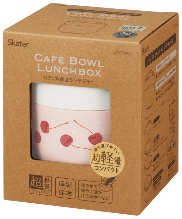 Skater Japan Thermal Bento Box Bowl Lunch Jar 540Ml Pink Ldnc6Ag-A