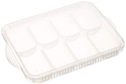 Skater Trmr8 Baby Food Storage Containers (Set Of 2) Japan Frozen Divided Tray 8 Pieces 30Ml