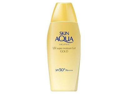 Skin Aqua Super Moisture Gel Gold Sunscreen SPF 50+/PA++++ (110g ...