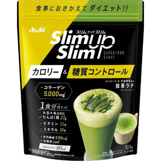 Slim Up Slim Enzyme Super Food Matcha Latte 315g Japan With Love
