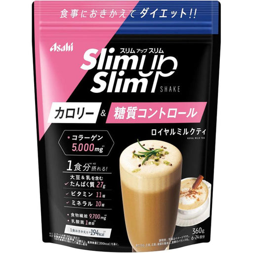 Slim Up Slim Royal Milk Tea 360g Japan With Love
