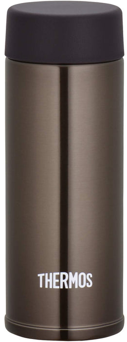 Thermos 棕色真空保溫水瓶小號 120 毫升袖珍馬克杯模型