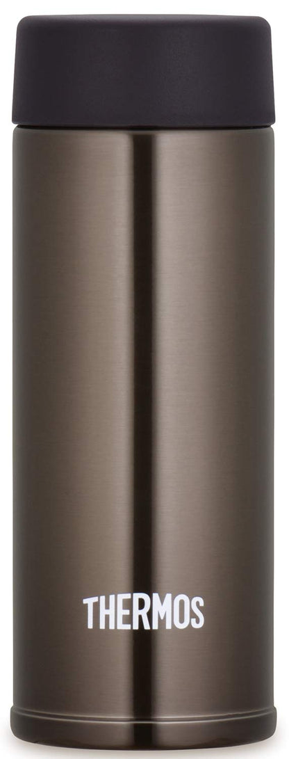 Thermos Brown Vacuum Insulated Water Bottle Small 120ml Pocket Mug Model