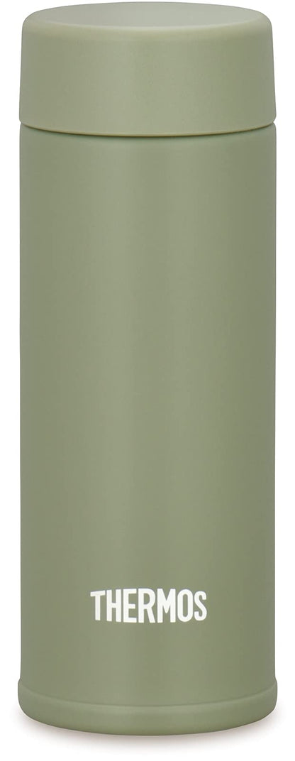 Thermos 120ml Small Capacity Vacuum Insulated Water Bottle Pocket Mug in Khaki