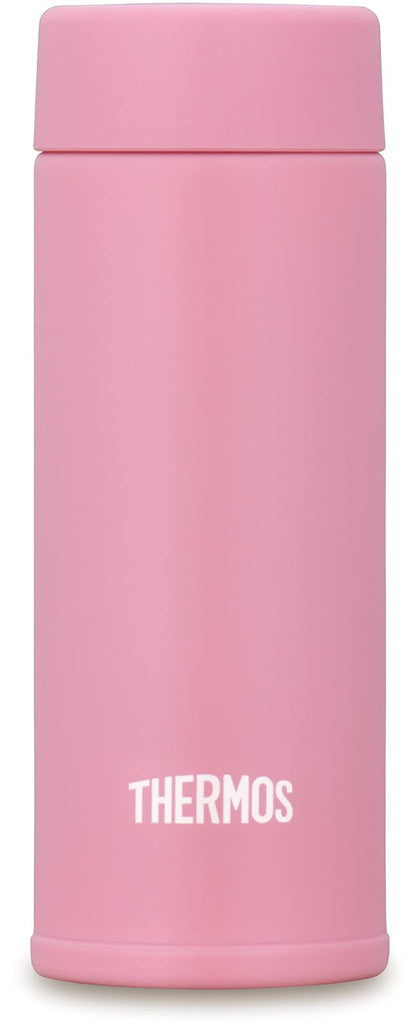 Thermos 120ml Insulated Water Bottle Compact Vacuum Pocket Mug in Pink