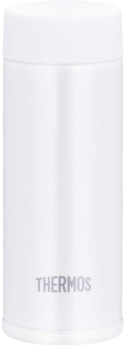 Thermos 120Ml Small Capacity Vacuum Insulated White Water Bottle Pocket Mug