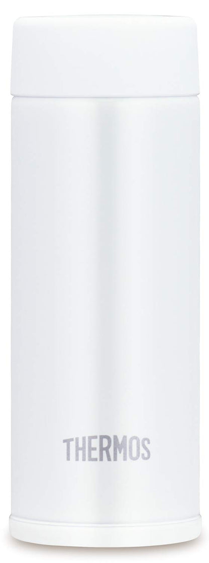 Thermos 120Ml Small Capacity Vacuum Insulated White Water Bottle Pocket Mug