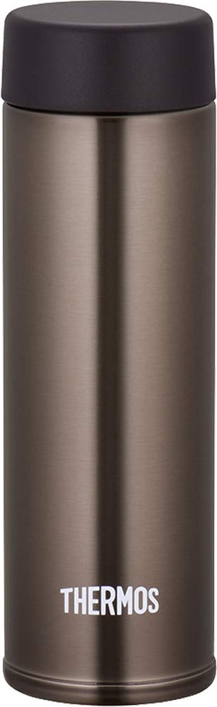 Thermos Vacuum Insulated 150ml Water Bottle Small Capacity Pocket Mug Brown