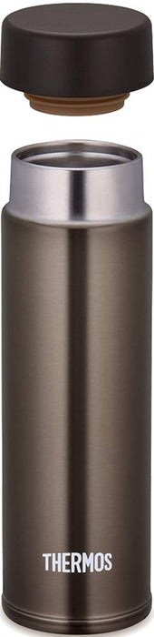 Thermos Vacuum Insulated 150ml Water Bottle Small Capacity Pocket Mug Brown