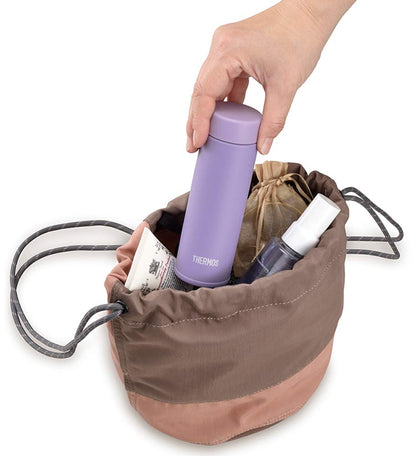 Thermos Pocket Mug 150ml - Compact Vacuum Insulated Water Bottle in Purple