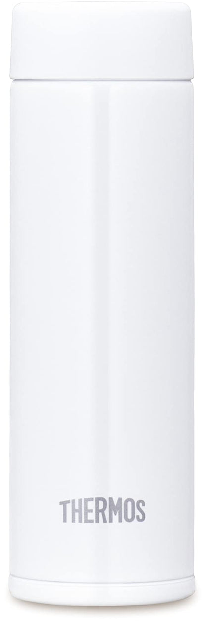 Thermos 150ml Vacuum Insulated Water Bottle Small Portable White Pocket Mug