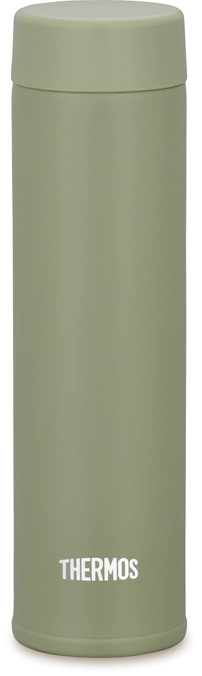 Thermos 180ml Vacuum Insulated Small Capacity Water Bottle in Khaki - Model Joj-180 Kki