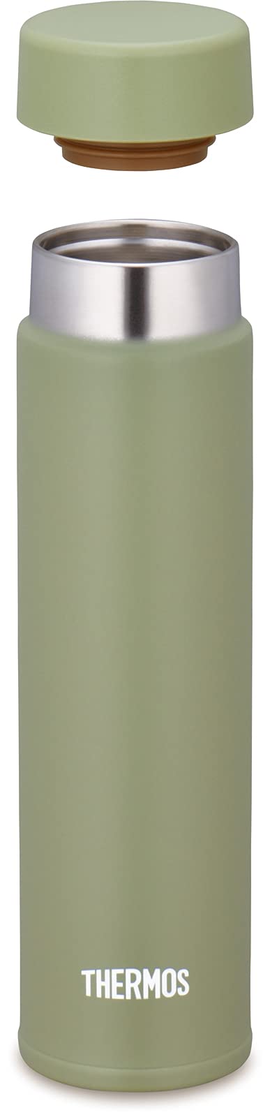Thermos 180ml Vacuum Insulated Small Capacity Water Bottle in Khaki - Model Joj-180 Kki
