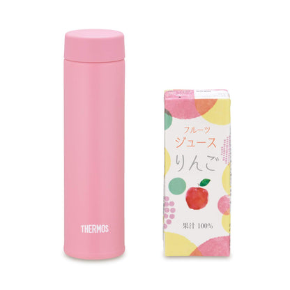 Thermos 180ml Pink Vacuum Insulated Small Capacity Water Bottle - Pocket Mug Model