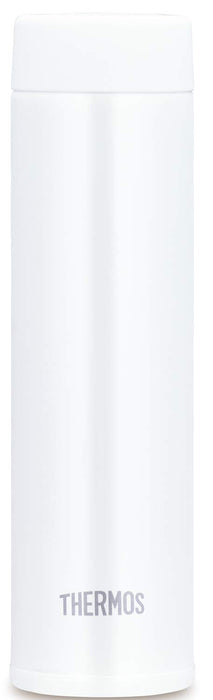 Thermos White Pocket Mug Vacuum Insulated 180ml Water Bottle - Small Capacity Model