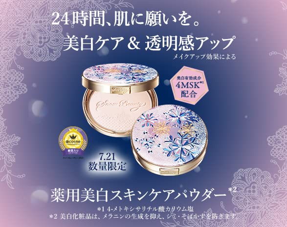 Shiseido Maquillage Snow Beauty Whitening Skincare Powder 25g - Japanese Facial Makeup